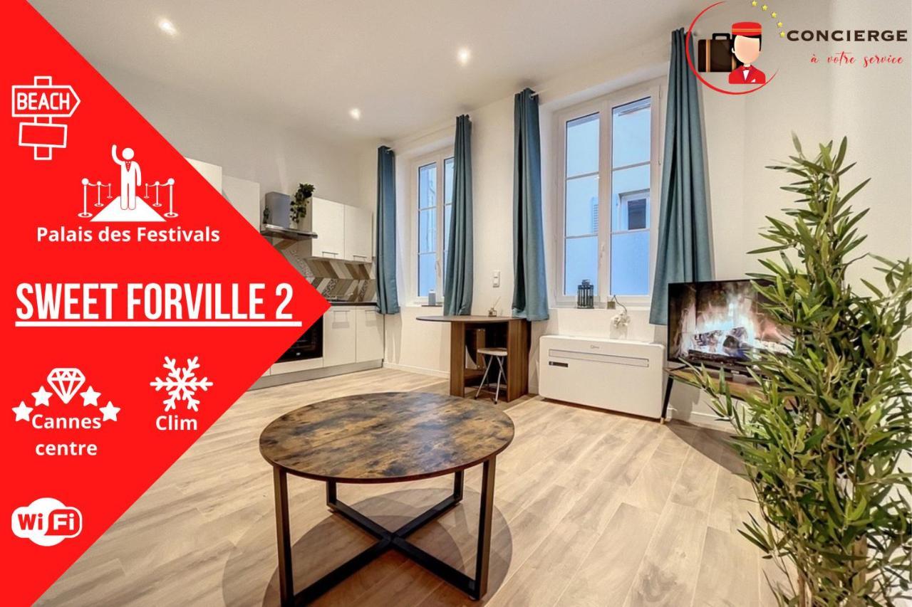 Le Sweet Forville 2 - Palais Des Festivals - Marche Provencal - - Clim - Au Calme Apartment Cannes